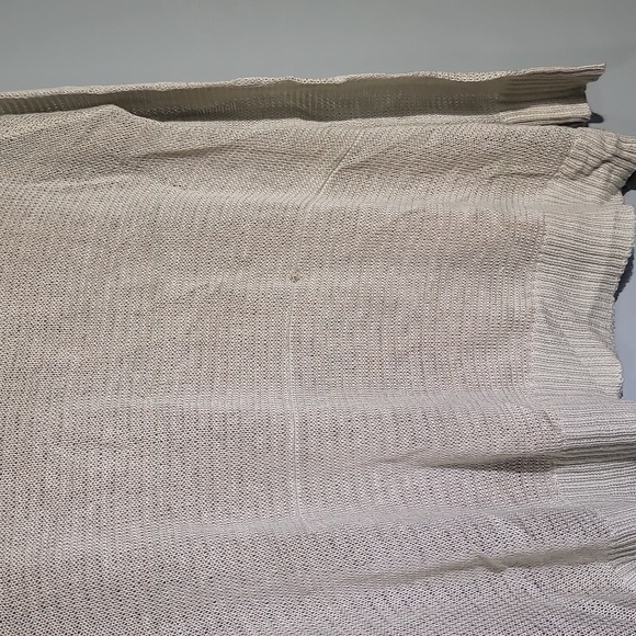 Kerisma Bohemian Woven Tan Long Sleeve Sweater - Picture 7 of 7